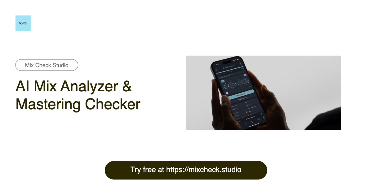 mixcheckstudio.roexaudio.com